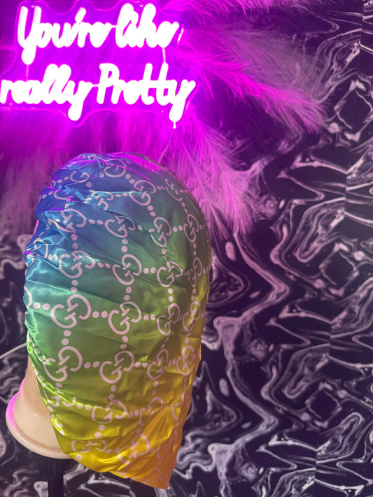 GG multi color bonnet