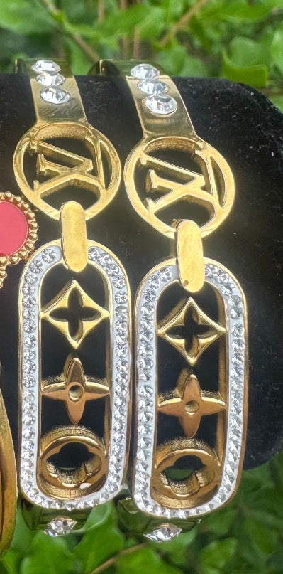 GOLD LV clamp bracelet